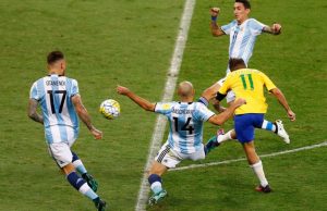 brazilia argentina messi